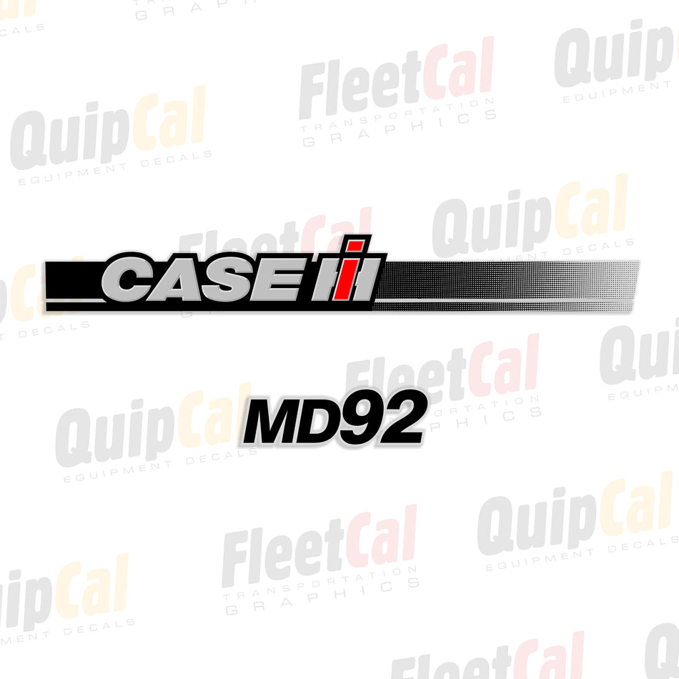 Case IH MD92 Rotary Disc Mower Decal Set