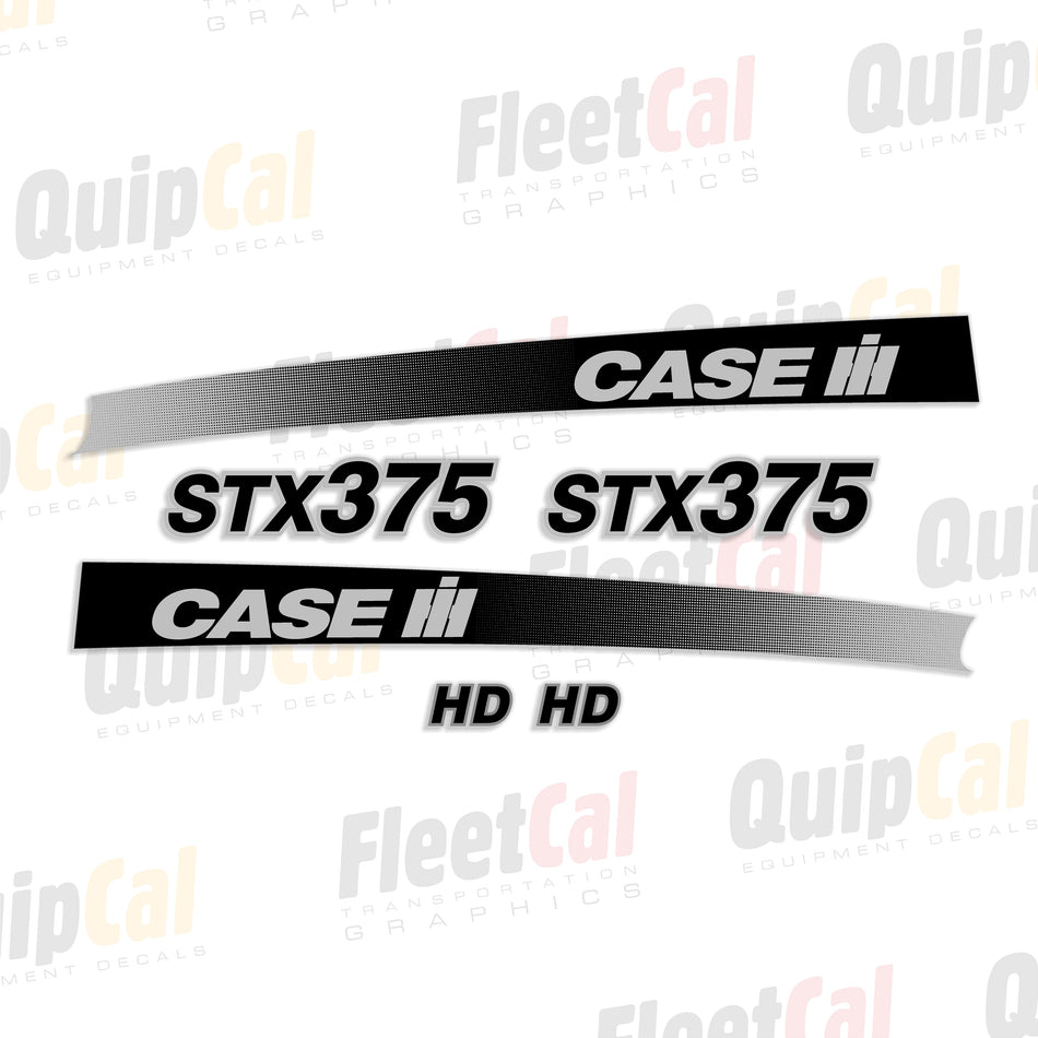 Case IH STX375 HD Tractor Hood Decal Set