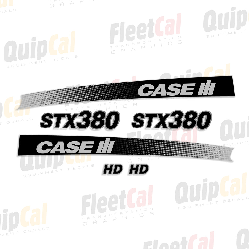 Case IH STX380HD Tractor Hood Decal Set