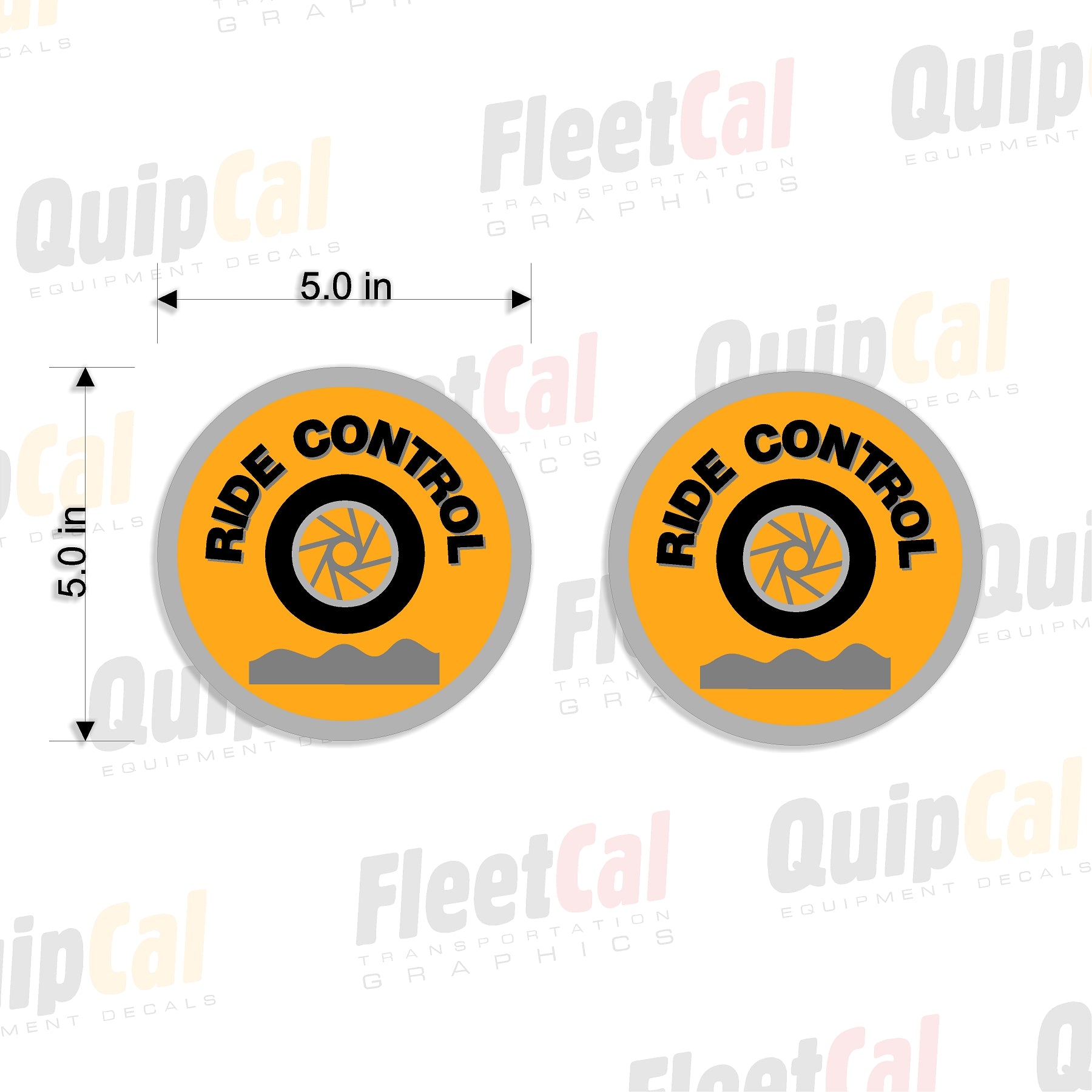 Control Decals Case Ride Control Decal (1 PAIR) – Truck and Equipment Decals