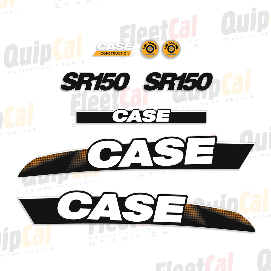 Case SR150 Skid Loader 2011 Model Decal Set
