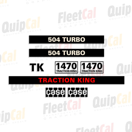 Case Tractor Decals