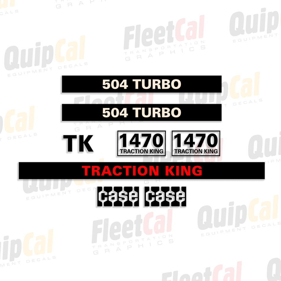 Case Tractor Decals