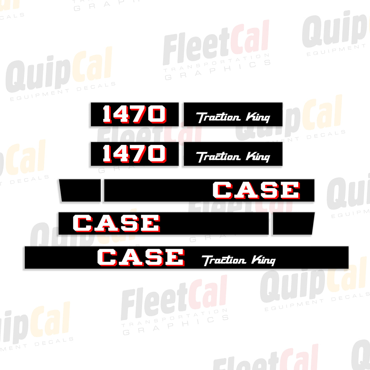 Case Tractor Decals