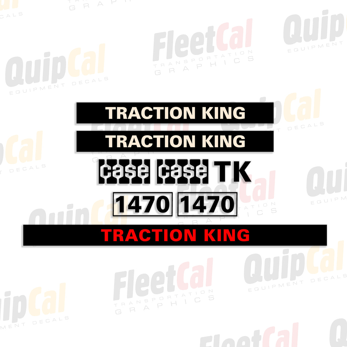 Case Tractor Decals