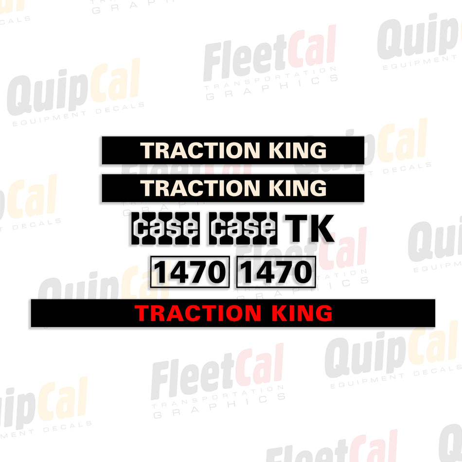 Case Tractor Decals