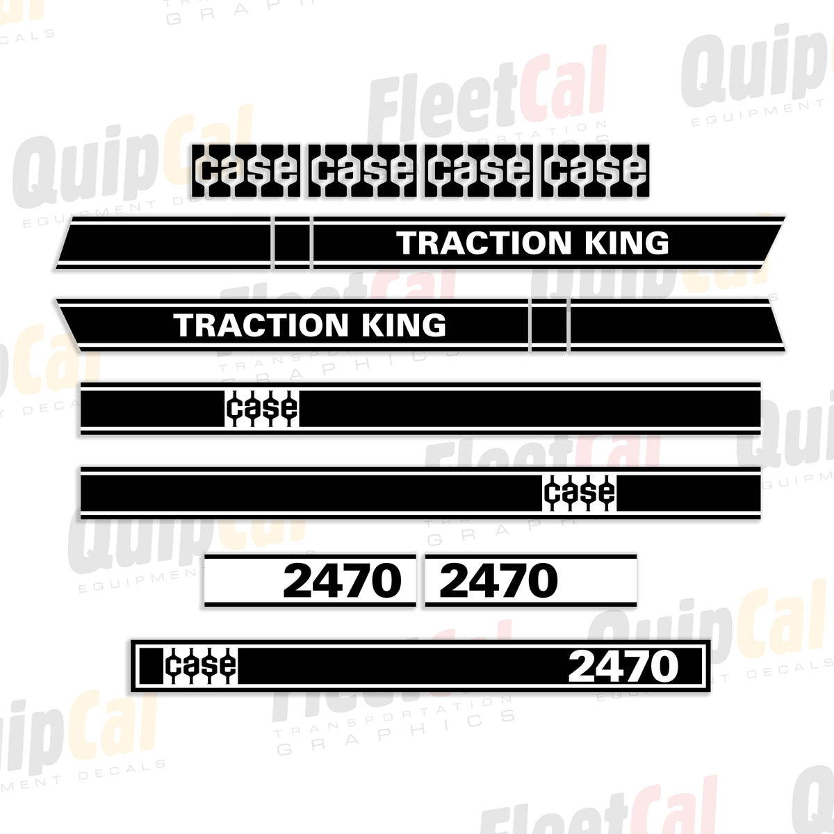 Case Tractor Decals