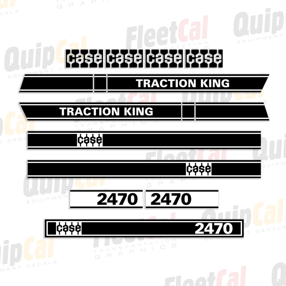 Case Tractor Decals