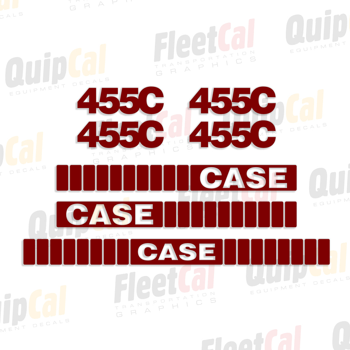 Case Crawler Loader Decals