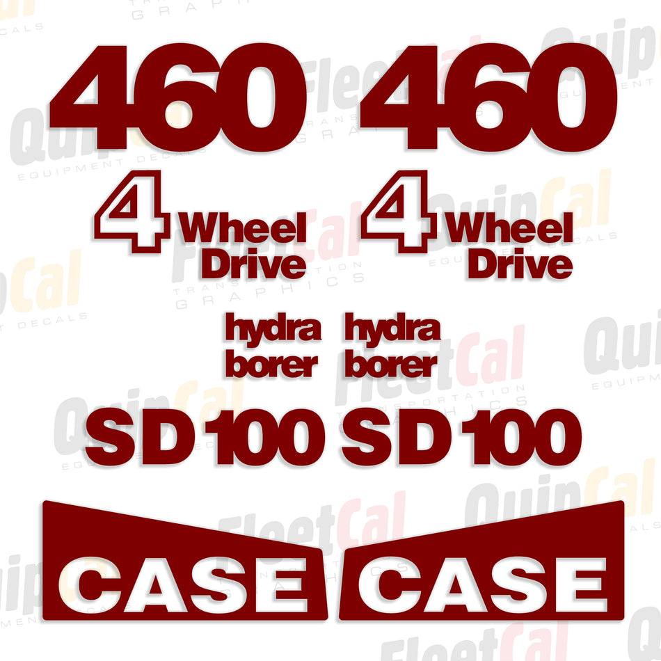 Case Trencher Decals