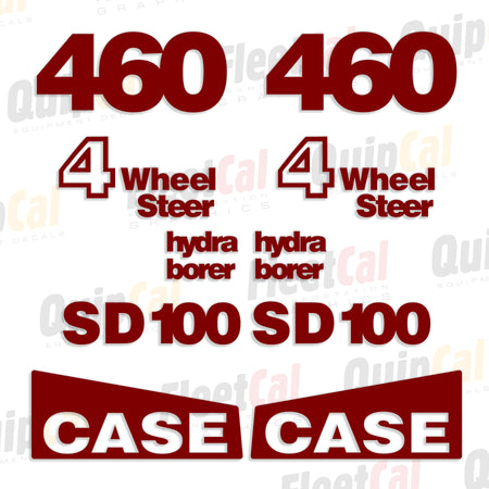 Case Trencher Decals