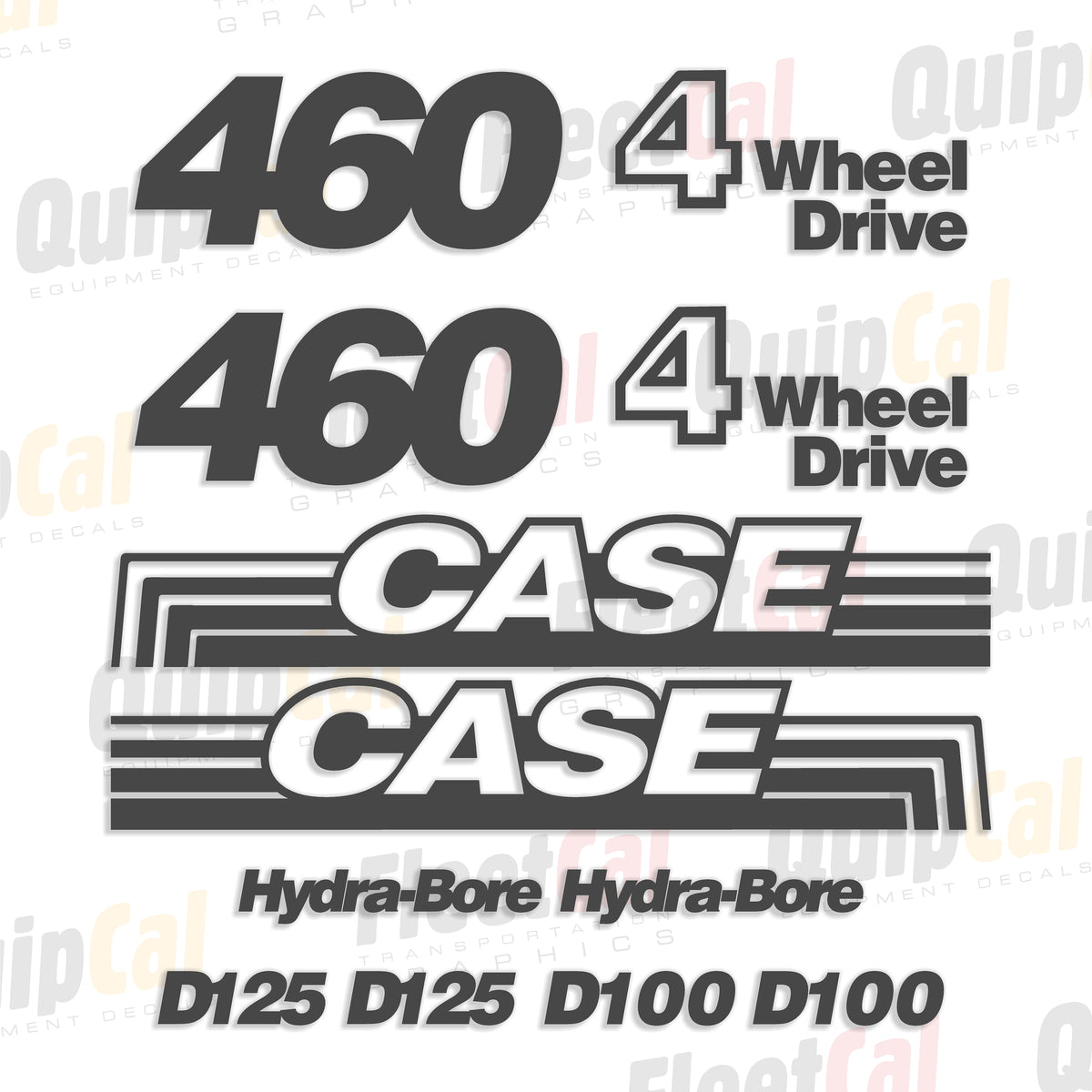 Case Trencher Decals