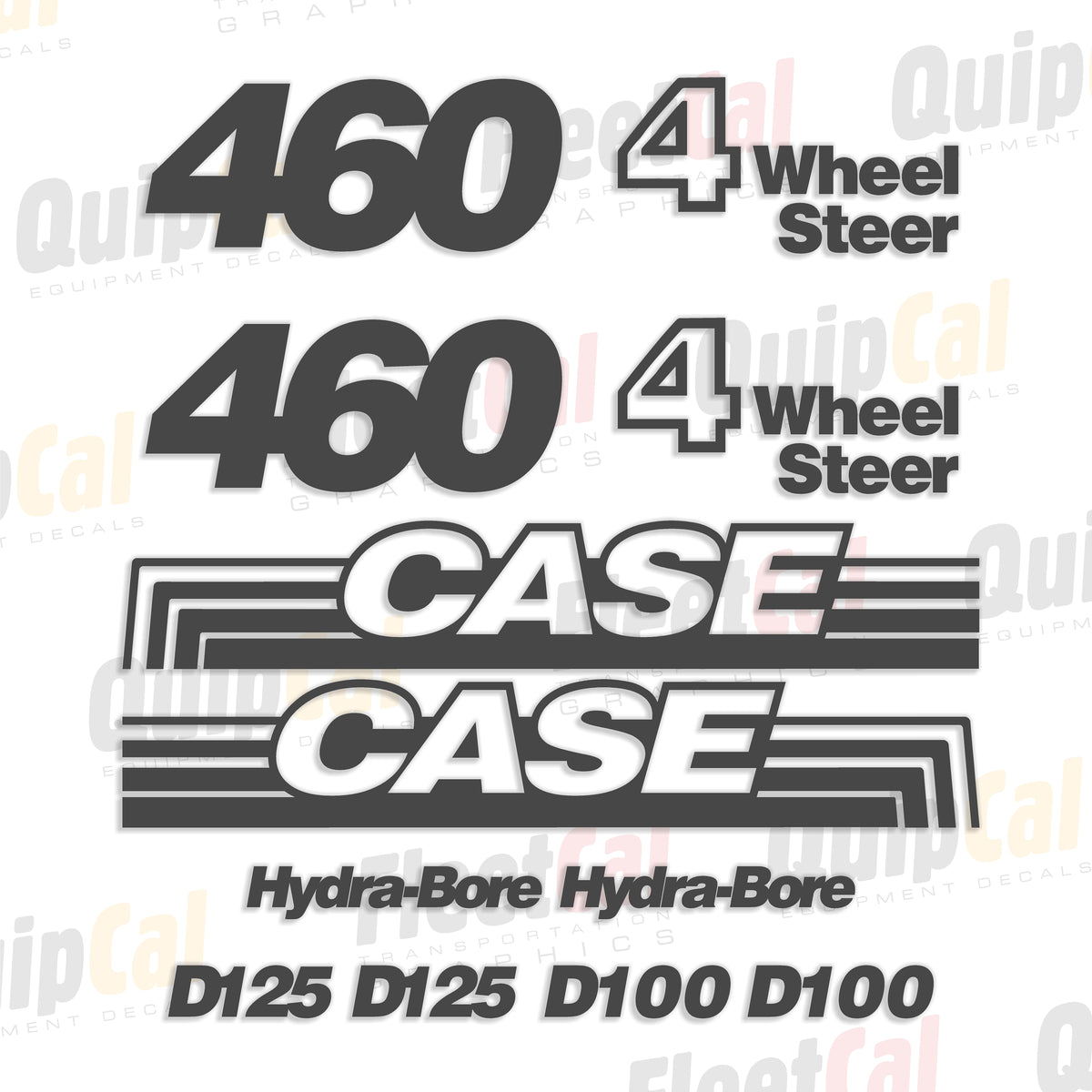 Case Trencher Decals