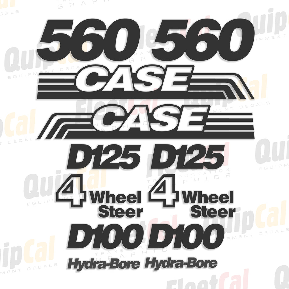 Case Trencher Decals