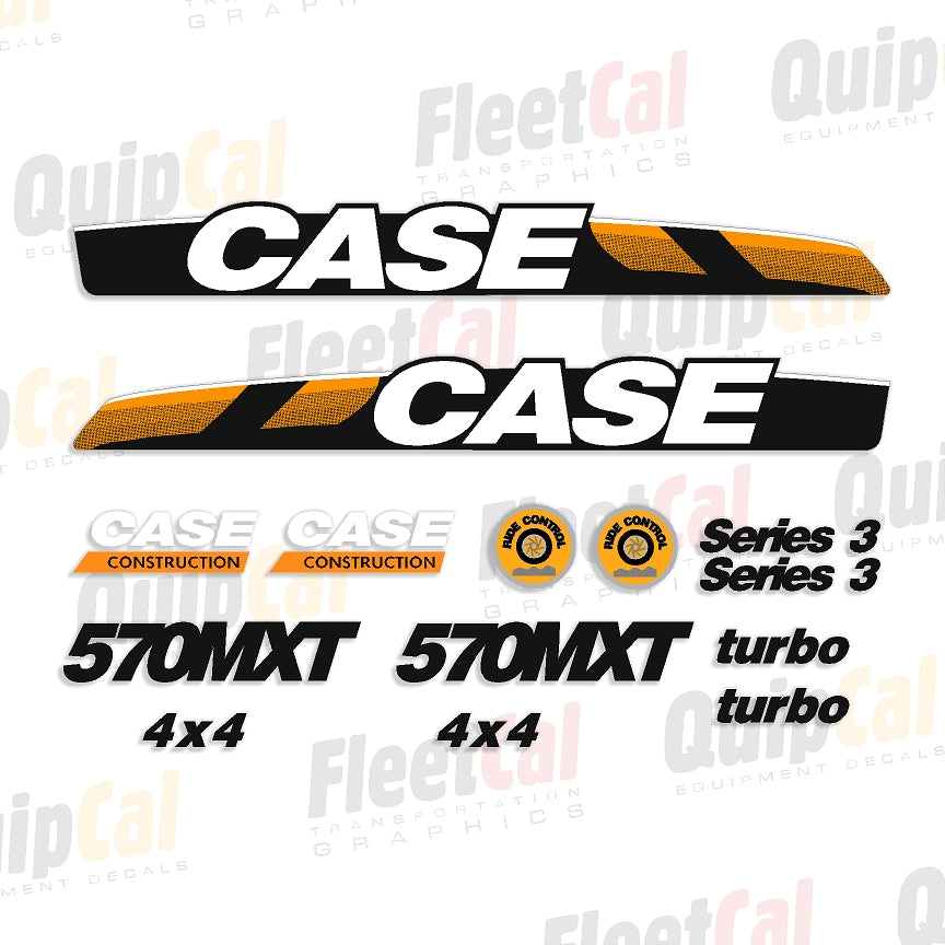 Case Skip Loader - Landscape Tractor Decals