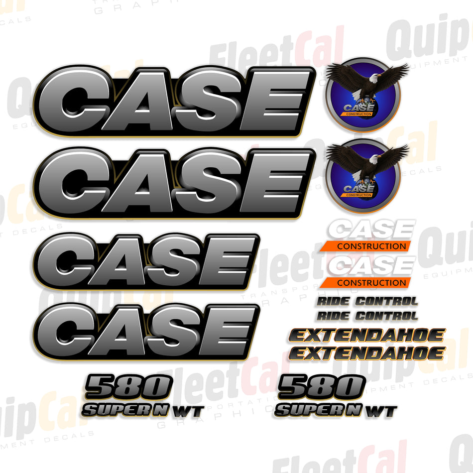 Case Backhoe Decals