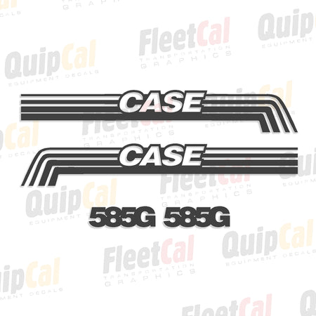 Case Rough Terrain Forklift Decals