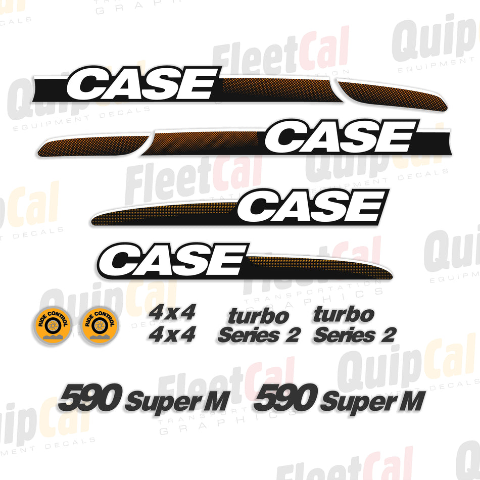 Case Backhoe Decals