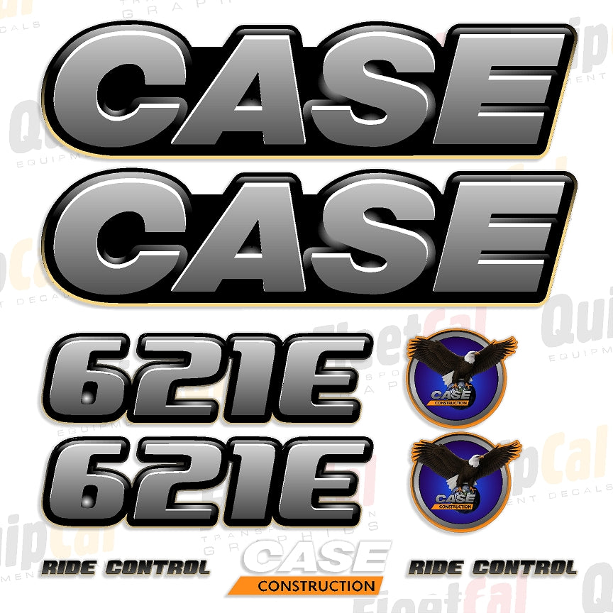 Case 621E Wheel Loader Marking Decal Set – Truck and Equipment Decals