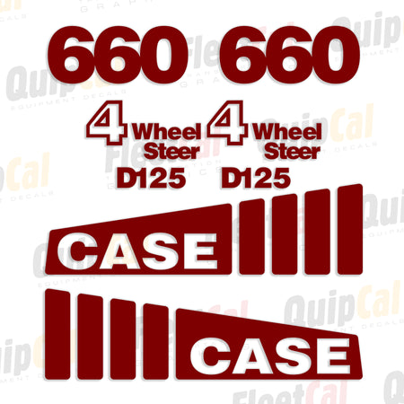 Case Trencher Decals