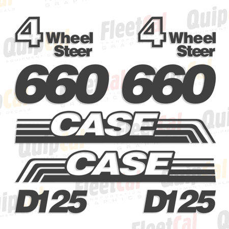 Case Trencher Decals