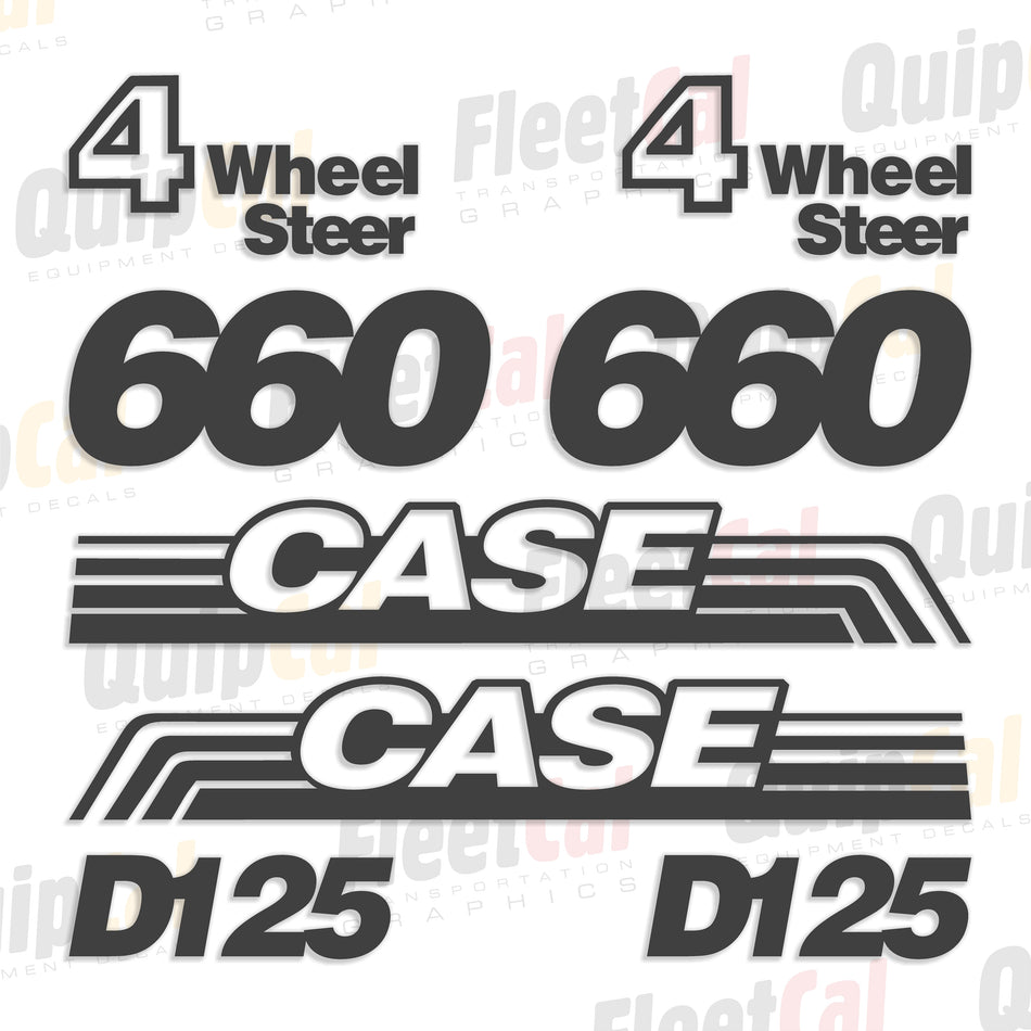 Case Trencher Decals