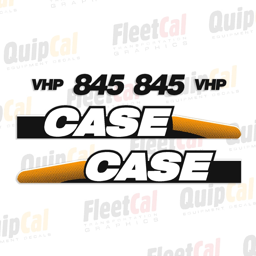 Case 845 Motor Grader Marking Decal Set – Truck and Equipment Decals