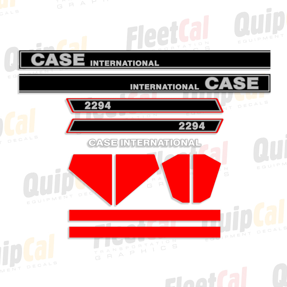 Case IH Tractor Decals