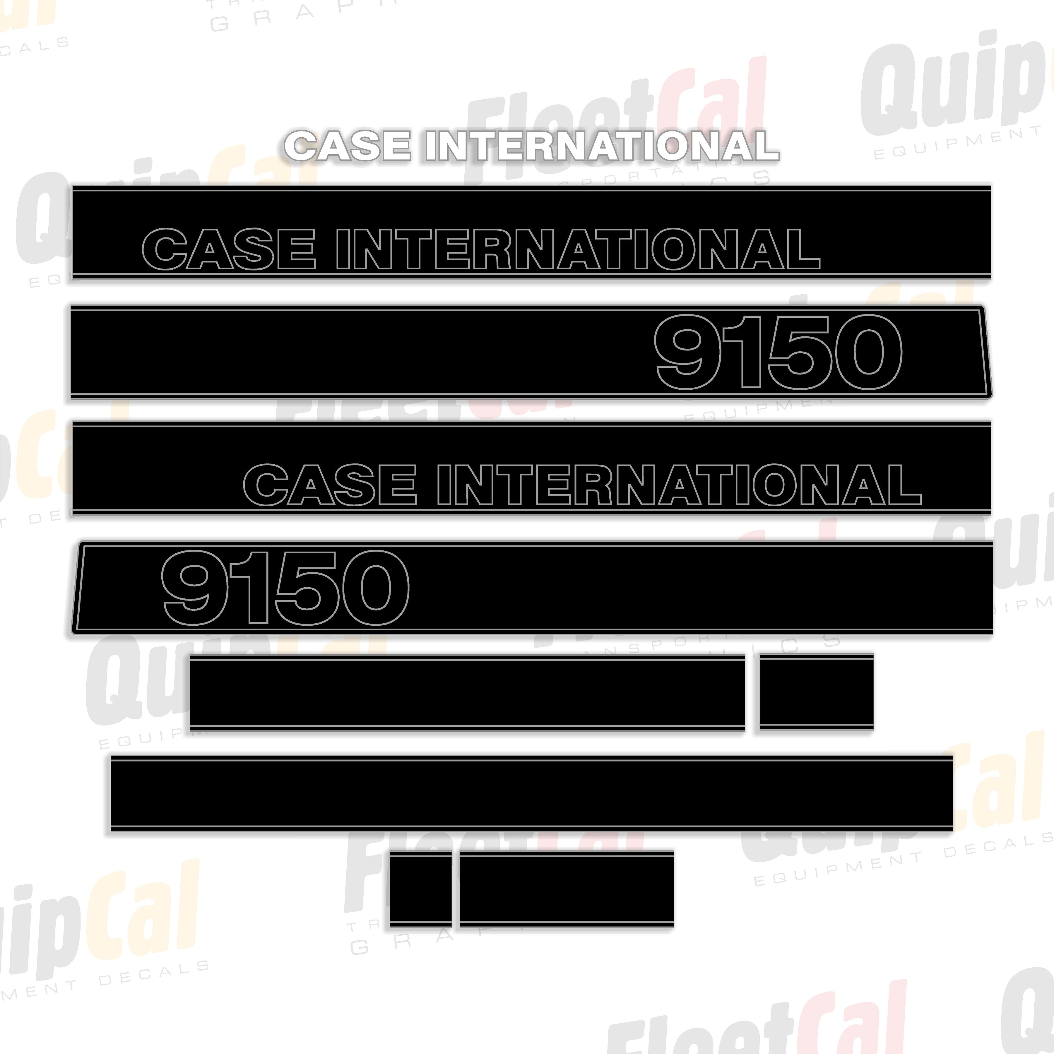 Case IH Tractor Decals