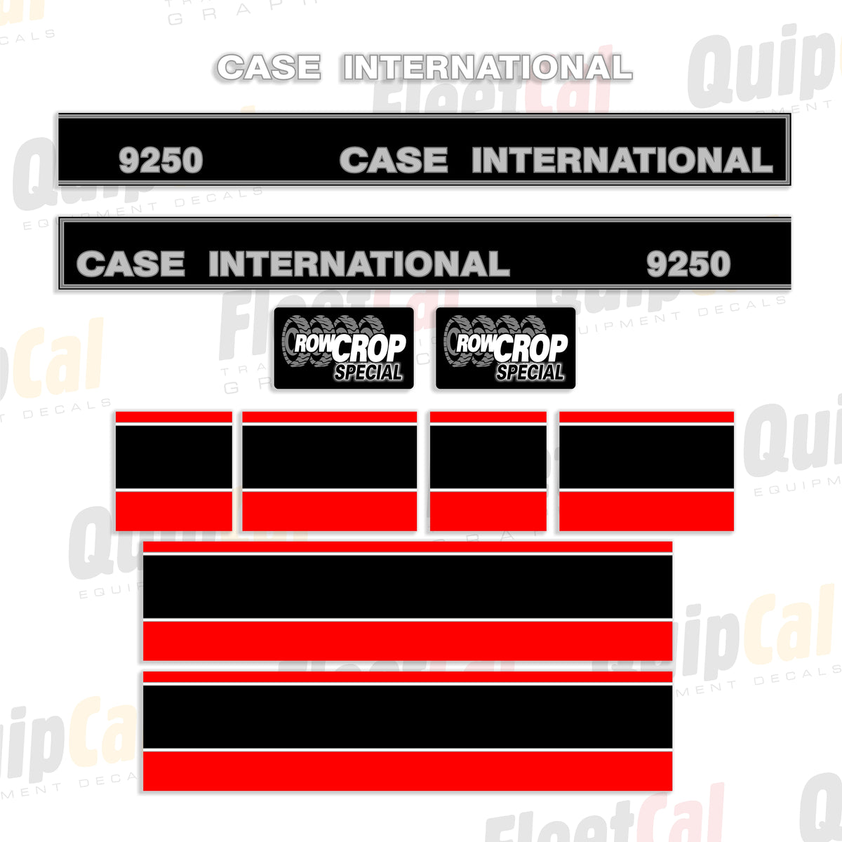 Case IH Tractor Decals