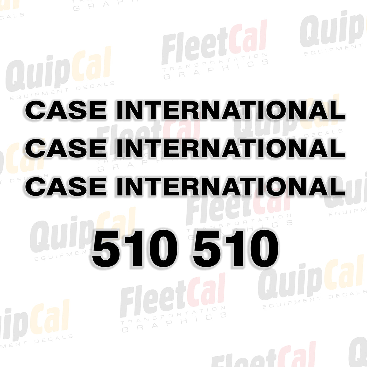 Case IH Loader Decals