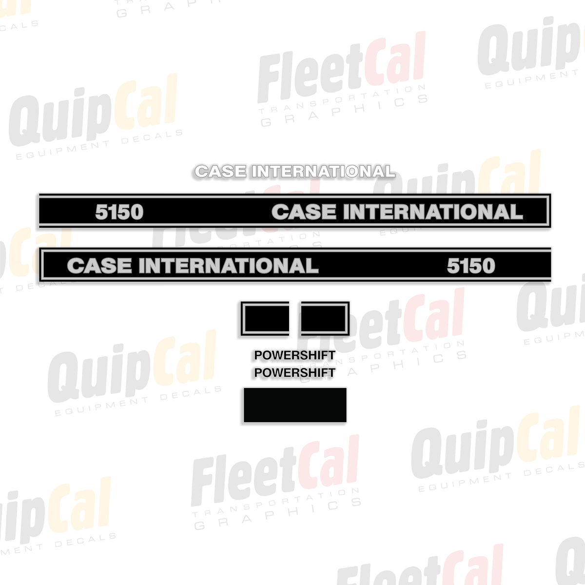 Case IH Tractor Decals