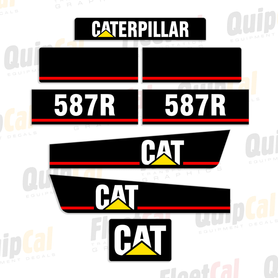 Juego de calcomanías para marcar compactadores Rammax P33-22 HMR