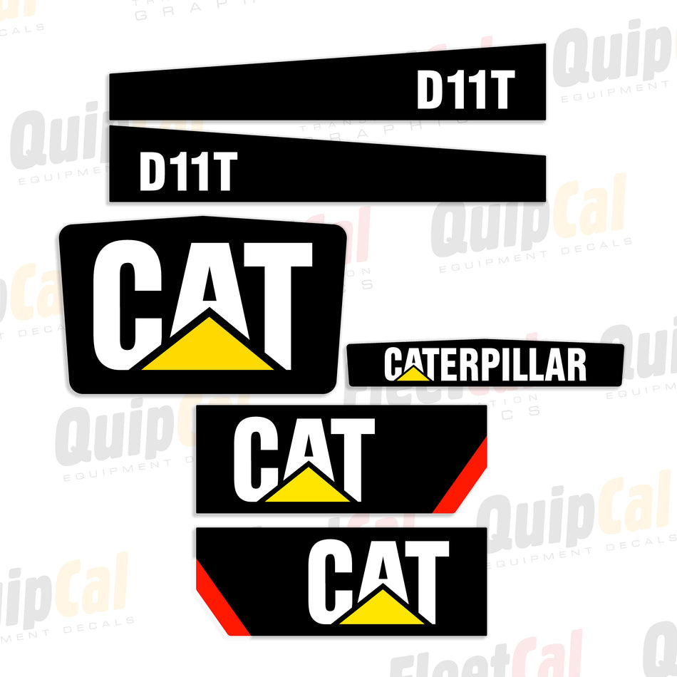 Cat D11T Dozer Decal Set