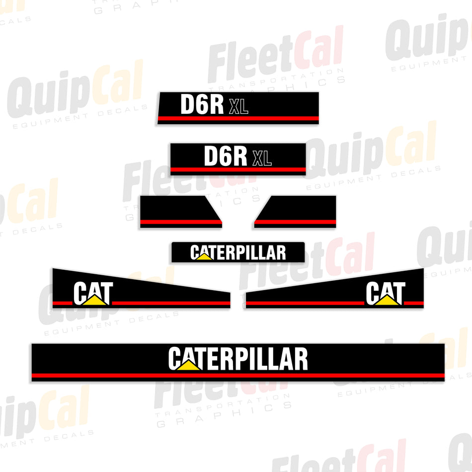 Cat D6R XL Dozer Decal Set