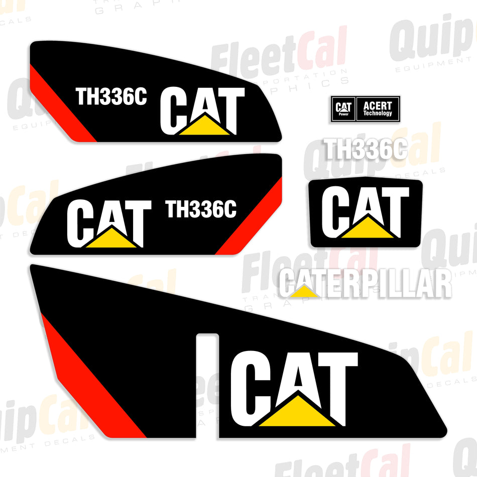 Cat TH336C Telehandler Decal Set
