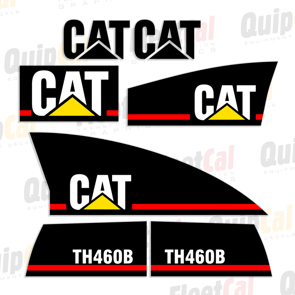 Cat TH460B Telehandler Decal Set