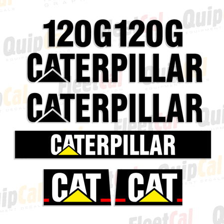 Cat Grader Decals & Caterpillar Grader Decals