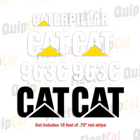 Caterpillar Crawler Loader Decals