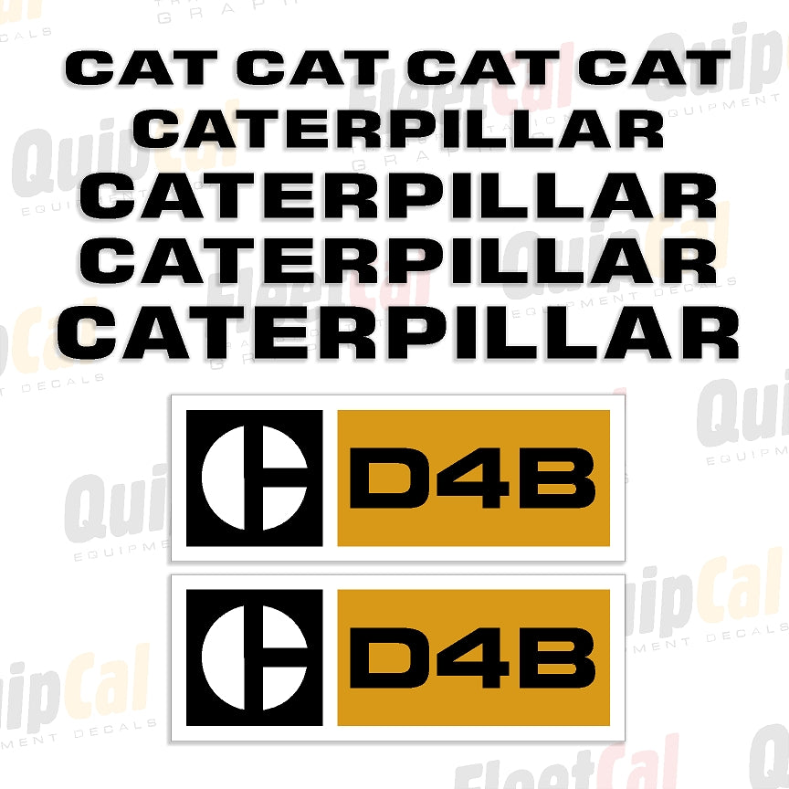 Caterpillar Dozer Decals