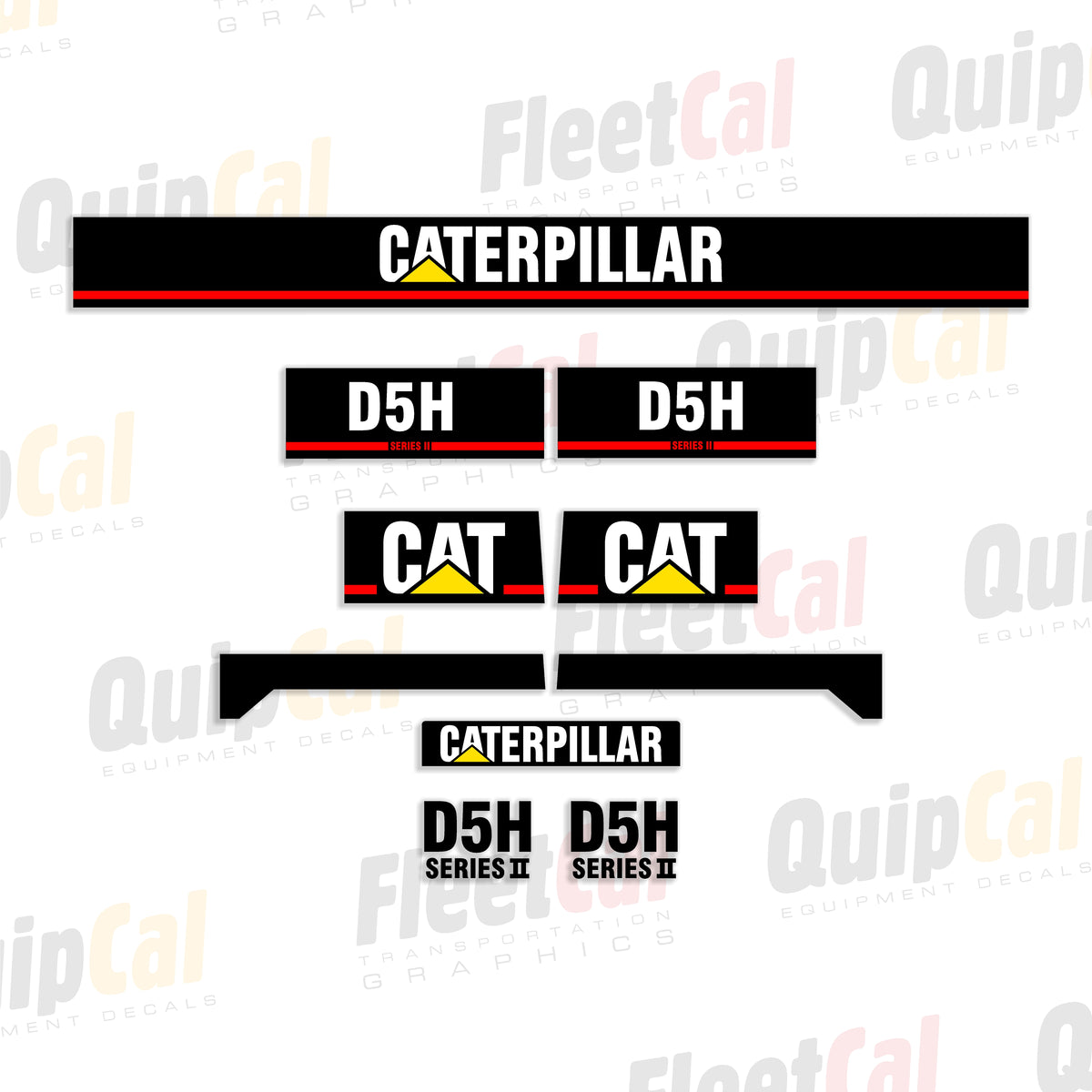 Cat Dozer Decals