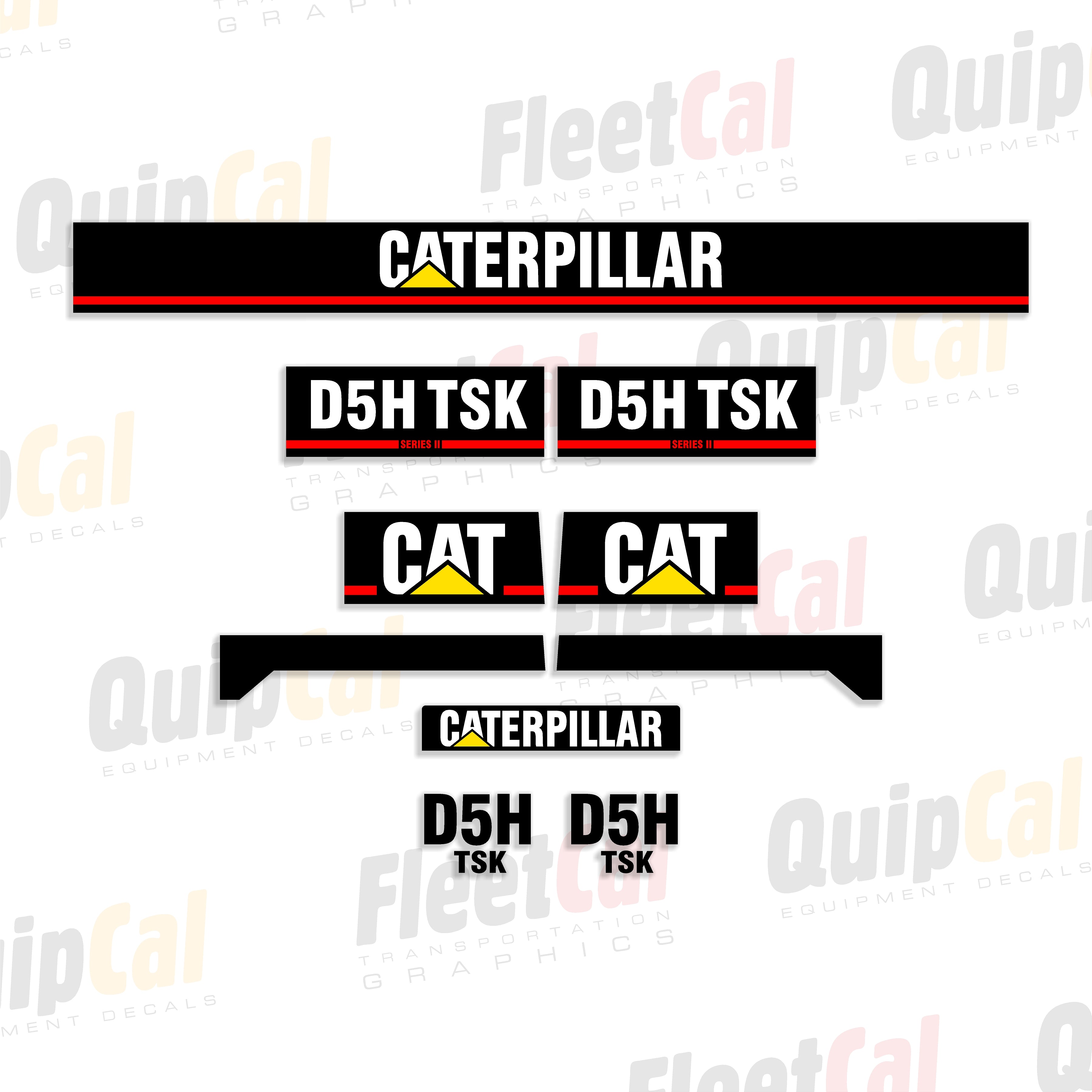 Cat Dozer Decals