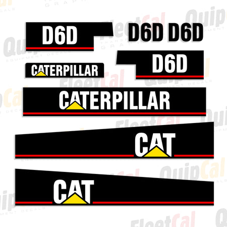 Cat Dozer Decals