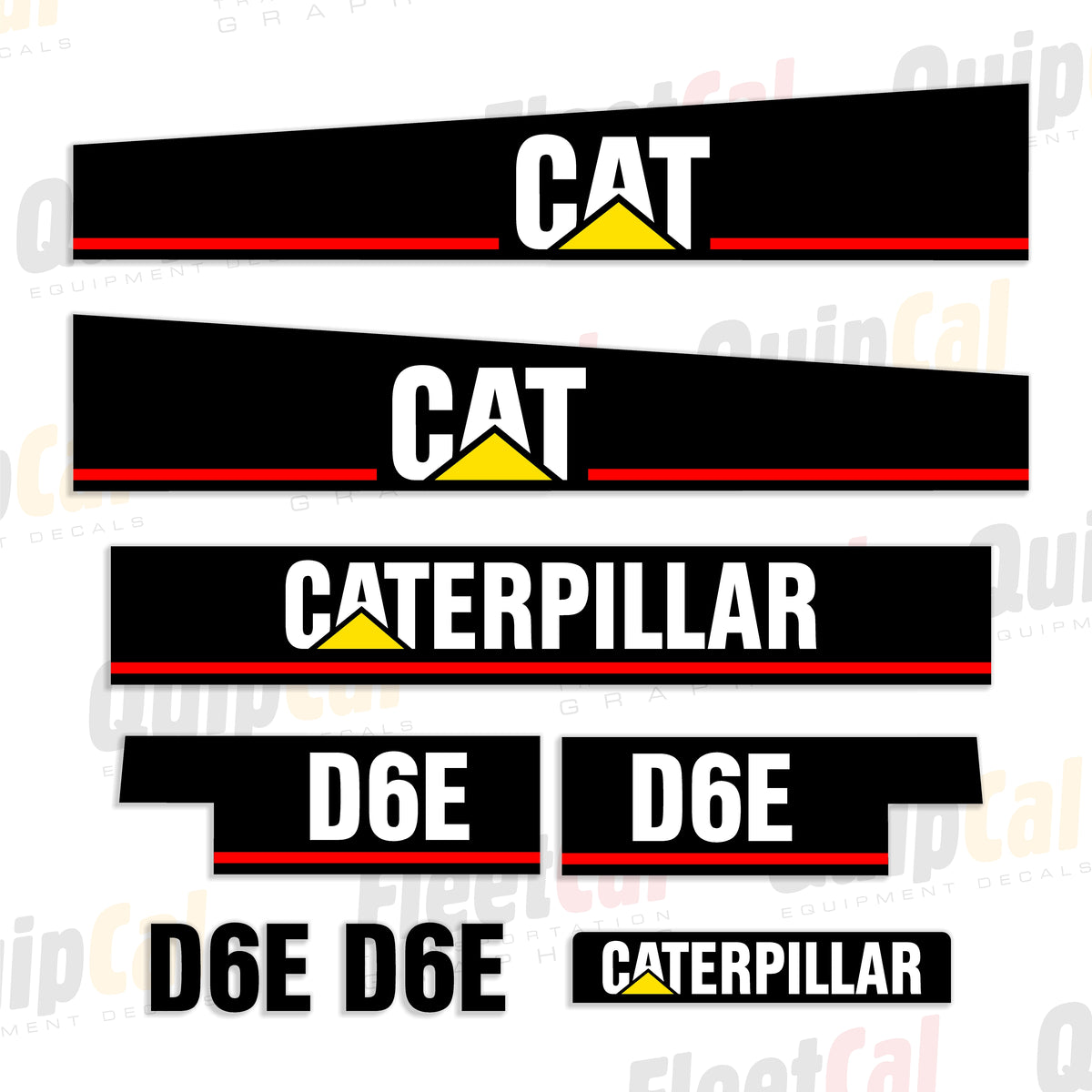 Cat Dozer Decals