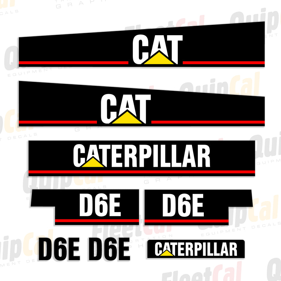 Cat Dozer Decals