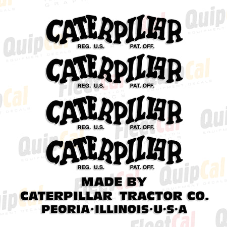 Caterpillar Dozer Decals