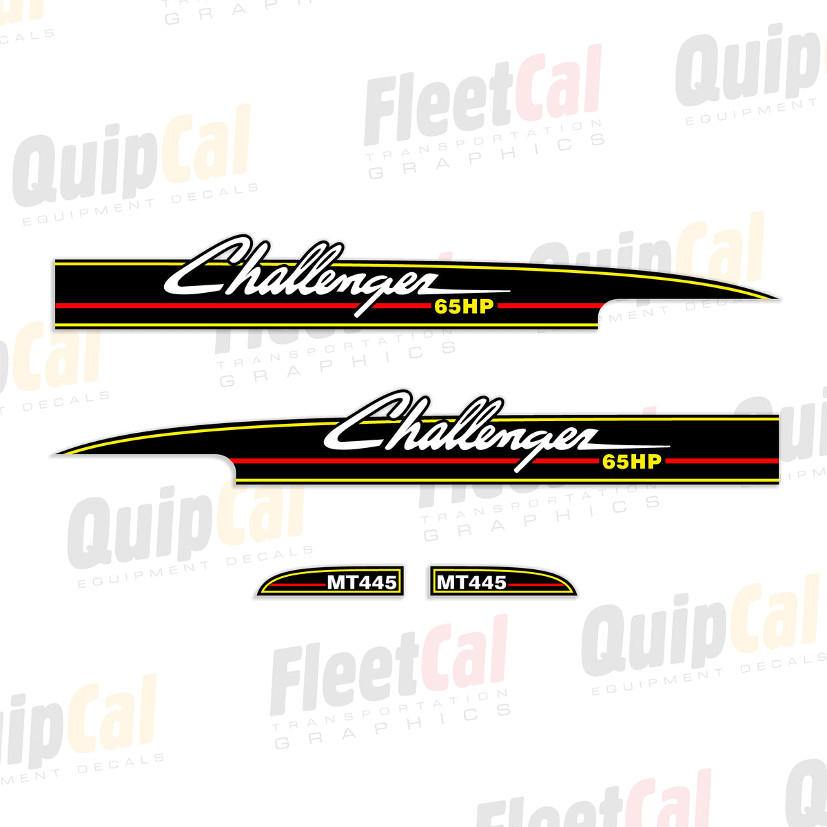 Challenger Tractor Decals