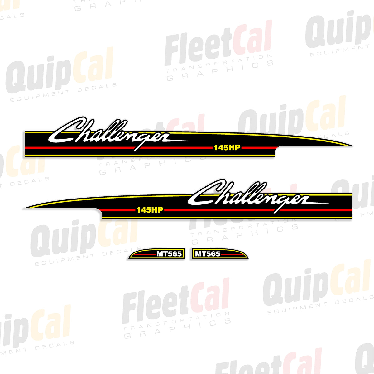 Challenger MT565 Tractor Marking Decal Set – Truck and Equipment Decals