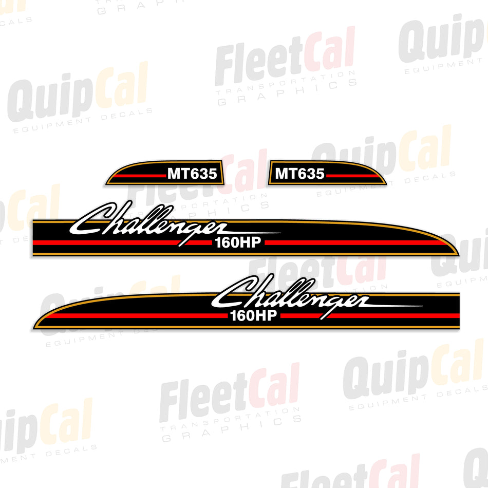Challenger Tractor Decals