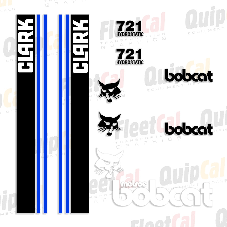 Bobcat Skid Loader Decals